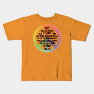 PEACE Kids T-Shirt